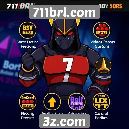 Recursos e funcionalidades disponíveis no 711brl.com