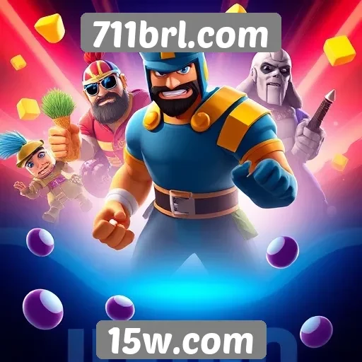 Comparação de jogos populares no 711brl.com