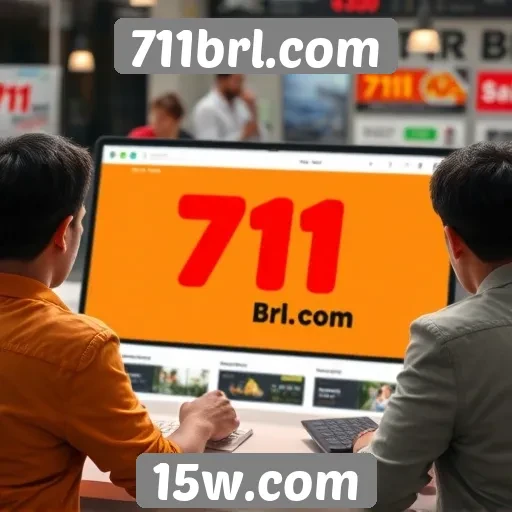 Experiência do usuário no 711brl.com