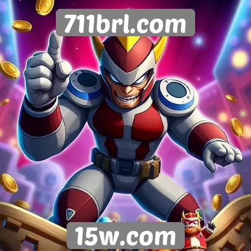 Variedade de jogos disponíveis no 711brl.com